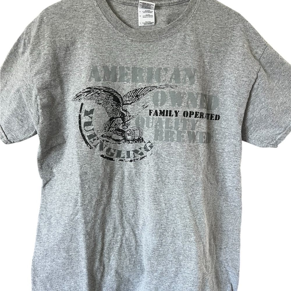 Gildan Gray Short Sleeve Tee Classic Crew Neck